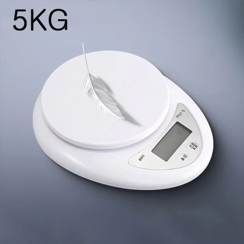 5KG/1G Mini Portable Electronic Digital Kitchen Scale Food Scale Balance weighing LCD Display Measuring Kitchen Accessories Tool